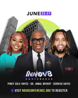 Esteemed Business Leaders Pinky Cole Hayes and Derrick Hayes Bring 'American Sesh' to New Birth's Annual INNOV8 Conference