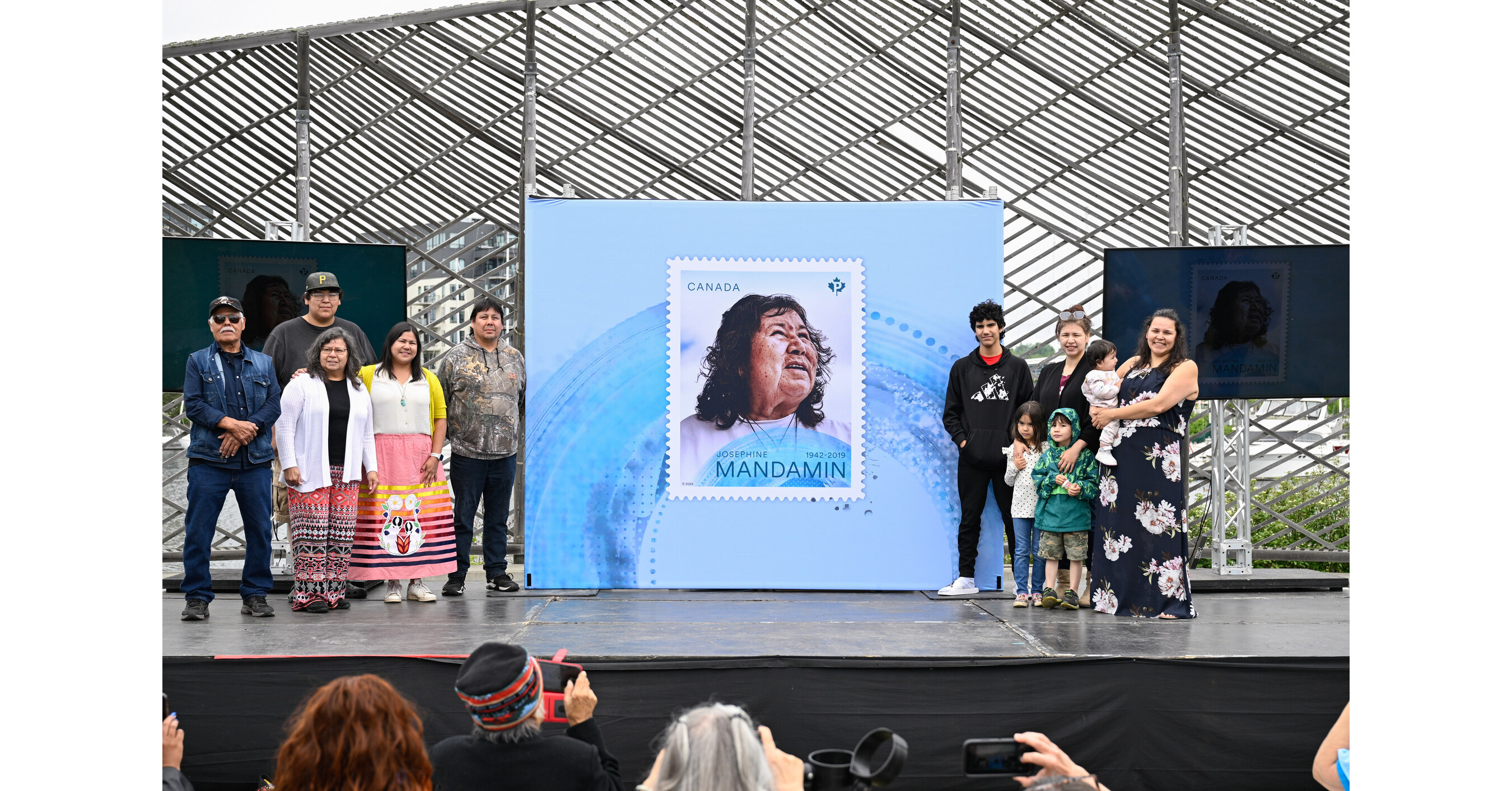 New stamp pays tribute to Anishinaabe Elder and world-renowned water ...