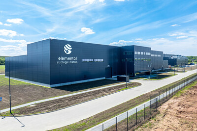 Elemental Group's modern metallurgical plant in Zawiercie, Poland.