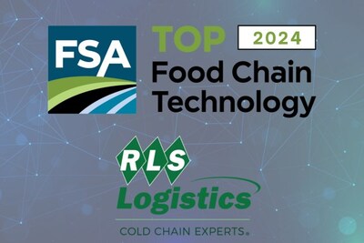RLS Logistics Named 2024 Top Food Chain Technology by Food Chain Digest