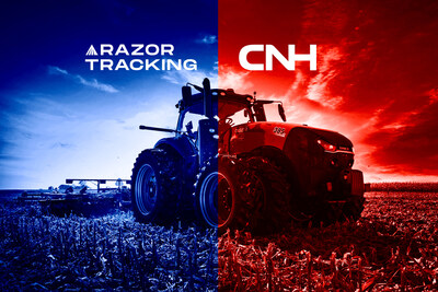 Razor Tracking and CNH partner to develop an integrated system for agriculture and construction that would allow customers’ equipment and tracked assets to be viewed together in either the Razor Tracking platform or the platforms of CNH.