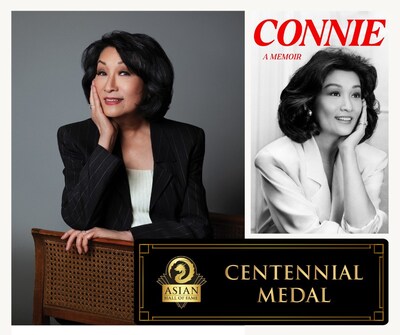 Connie Chung Receives Asian Hall of Fame Centennial Medal