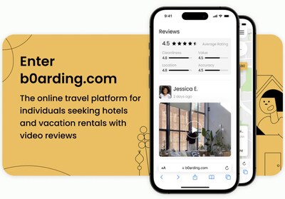 Enter b0aridng.com - the online travel booking platform for individuals seeking hotels and vacation rentals with video reviews, create their own and get rewarded.
