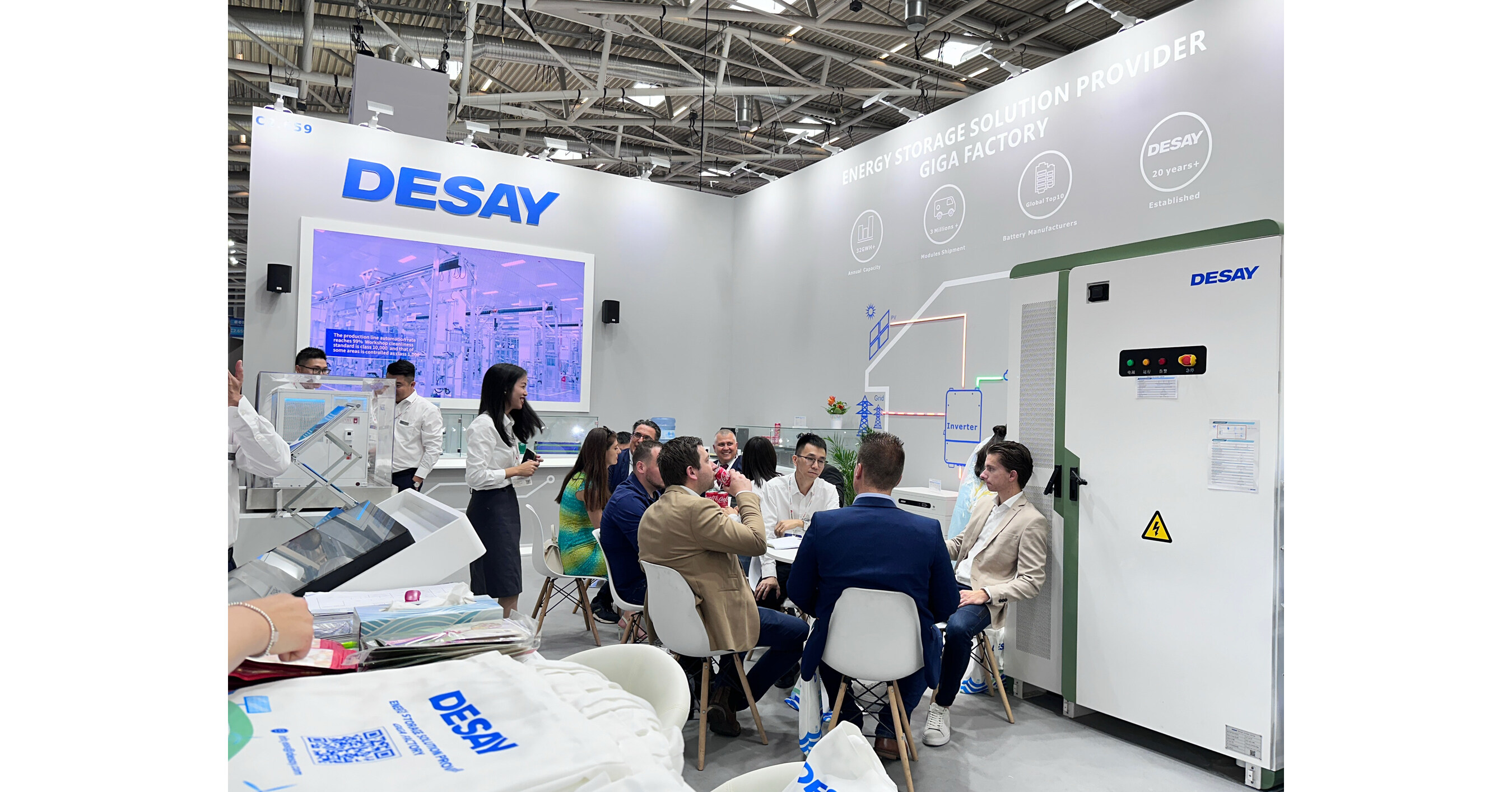 Desay Battery präsentiert hochmoderne Energielösungen auf der Smarter E ...