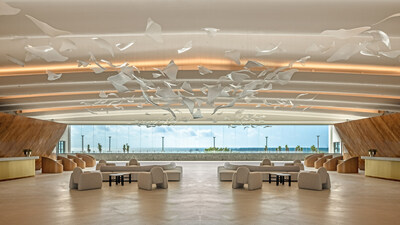 The new AVA Resort Cancun's grand lobby
