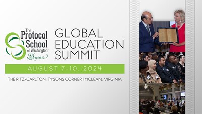 The Protocol School of Washington (PSOW) will hold its Global Education Summit (GES) from August 7 to 10, 2024