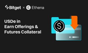 Bitget укрепляет партнерство с Ethena, добавляя поддержку USDe в продукты Earn и фьючерсное обеспечение