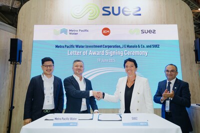 SUEZ and JEMCO, a premier construction company in the Philippines, are collaborating to design, build, and operate a large-scale seawater reverse osmosis desalination plant.