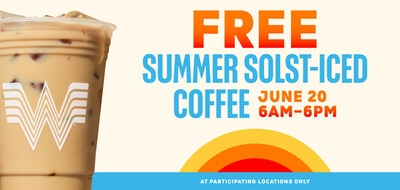 Whataburger is Serving Free Iced Coffee for the Summer Solstice