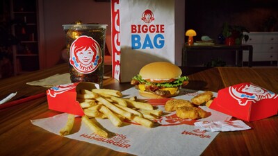 Biggie-er Summer: Wendy’s Fans Can Celebrate 5 Years of Biggie Bag with a Free Small Frosty with Purchase of a Biggie Bag with offer in the Wendy’s App.
