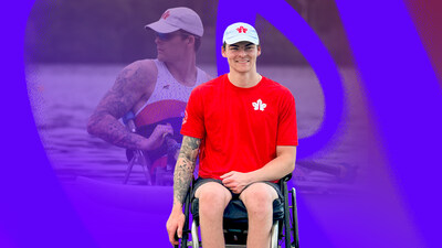 Jacob Wasserman has been nominated to represent Canada in the sport of Para rowing at the Paris 2024 Paralympic Games. (CNW Group/Canadian Paralympic Committee (Sponsorships))
