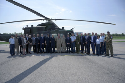 Bell Announces First Flight of the Royal Canadian Air Force’s CH-146C MK II Griffon Helicopter (CNW Group/Bell Textron Canada Ltd.)