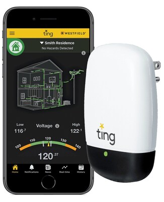 Ting sensor and phone app