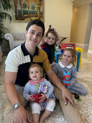 As a long-time fan of Learning Resources, Henrie (pictured above), alongside his son (James) and two daughters (Pia and Gemma), is excited to team up with the brand to help families learn more about the beneficial impacts of play on child development.
