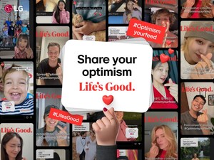 LG AMPLIFIES POSITIVE INFLUENCE OF THE LIFE'S GOOD CAMPAIGN VIA SOCIAL MEDIA CHALLENGE