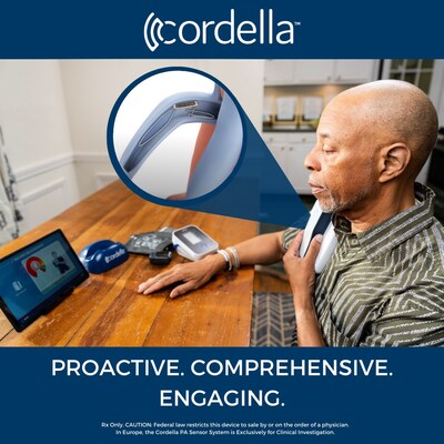 The Cordella PA Sensor System recently received PMA approval from the FDA for the treatment of heart failure. Cordella is the first and only patient management platform to provide both critical PA pressure data, using an implanted PA sensor, and noninvasive vitals (blood pressure, heart rate, and weight) for comprehensive clinical management delivered in the patient's home.