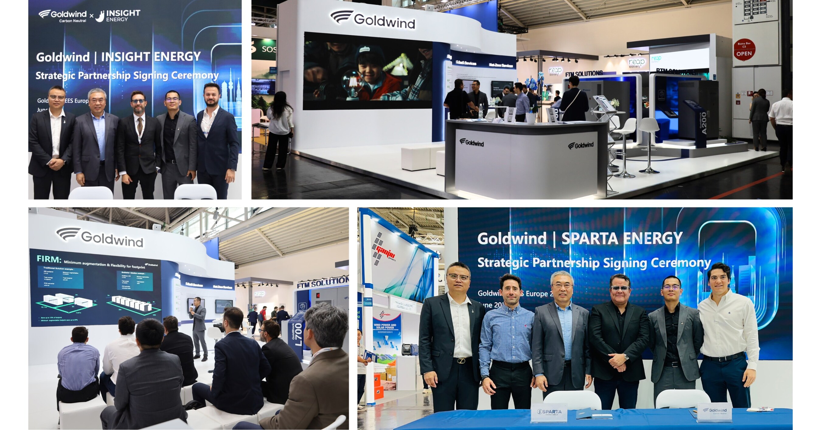 Goldwind Showcases E-SaaS+ Innovations at The smarter E Europe, Marking Expansion into International Energy Storage Market
