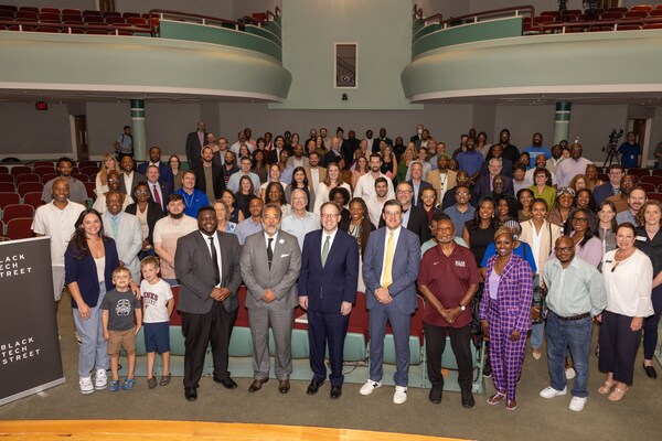 White House National Cyber Director Harry Coker Jr. visits historic Greenwood, hosted by Black Tech Street.