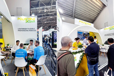 POLYSHINE SOLARの軽量ソーラーパネル、Intersolar Europe 2024で輝きを放つ