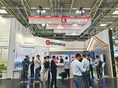 Eenovance Showcases Comprehensive Product Solutions at Intersolar Europe 2024 (PRNewsfoto/Eenovance)