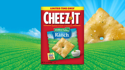 Cheezy ranch fans rejoice! The Cheez-It® x Hidden Valley® Ranch collab is finally here in cracker form.