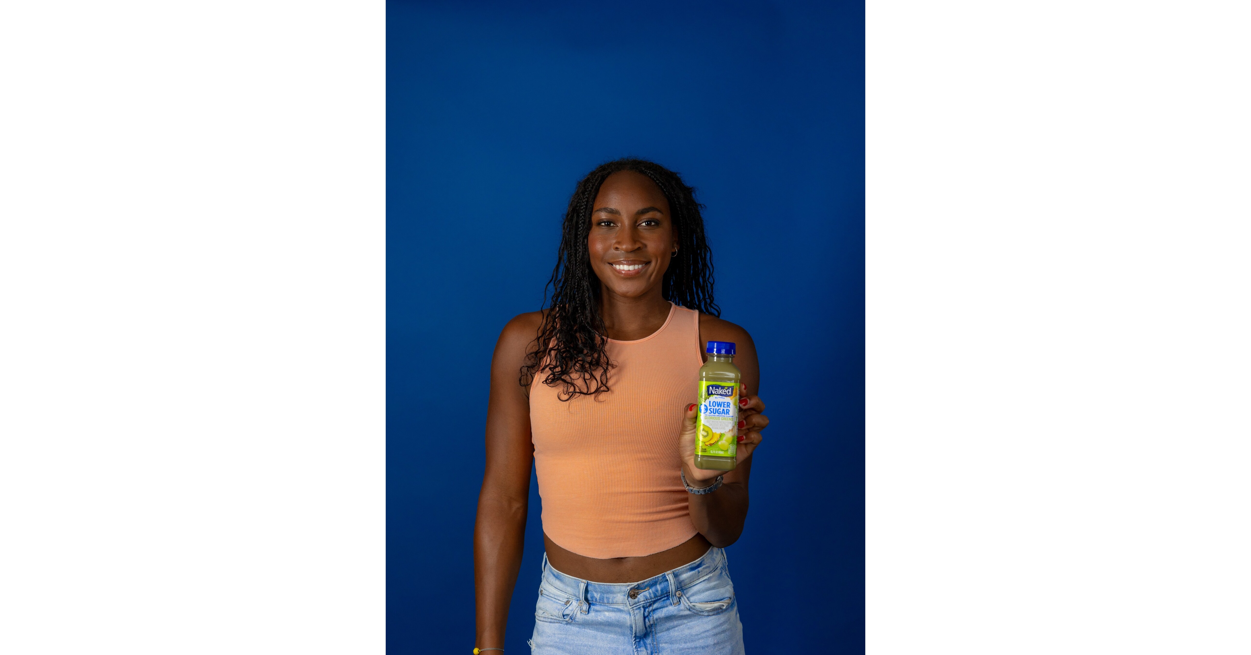 Coco Gauff Inks First Beverage Partnership with Naked Brand