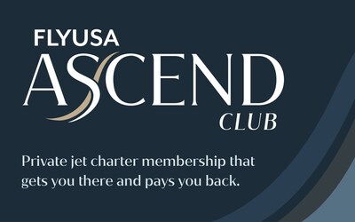 FlyUSA Ascend Club - Private Jet Charter Membership