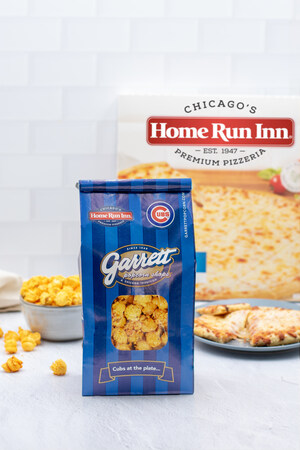 Home Run Inn Pizza® Teams Up with Garrett Popcorn Shops® to create a Pizza-Seasoned Garrett Popcorn Exclusively at Wrigley Field July 2nd - 7th