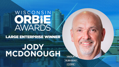 Large Enterprise ORBIE Winner, Jody McDonough of Sub-Zero Group, Inc.