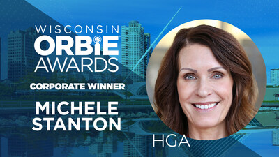 Corporate ORBIE Winner, Michele Stanton of Green & Abrahamson, Inc.