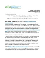 APDA Chinese Resources 2024 Press Release