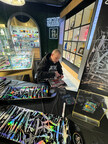 Graffiti Artist and Muralist Saber Signs Custom Skateboards