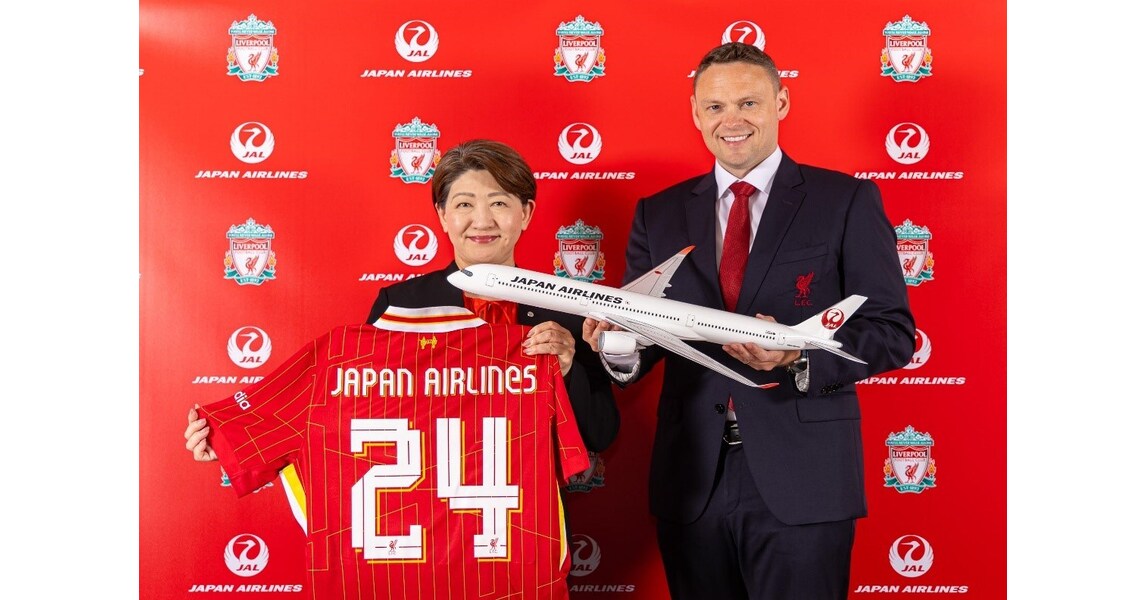 Liverpool Football Club and Japan Airlines enter into a multi-year partnership as the club’s official airline partner