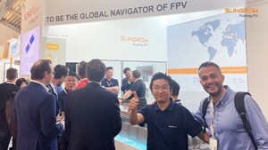 Sungrow FPV Unveil Flexible Floating PV System Solution at Intersolar Europe 2024