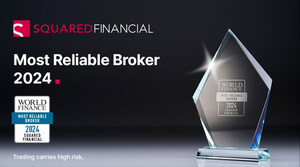 SquaredFinancial reaps the rewards of excellence and stability, winning the Most Reliable Broker Award 2024
