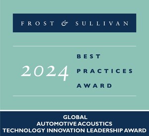 Continental Engineering Services Awarded by Frost &amp; Sullivan for Delivering an Exceptional Acoustic Experience with Ac2ated Sound