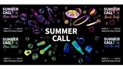 Poster from ELFBAR's Summer Call Campaign