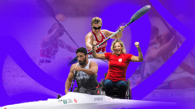 Trois athlètes - Mathieu St-Pierre, Erica Scarff et Brianna Hennessy - ont été nommés en vue de concourir pour le Canada dans le sport du paracanoë aux Jeux paralympiques Paris 2024 (Groupe CNW/Canadian Paralympic Committee (Sponsorships))