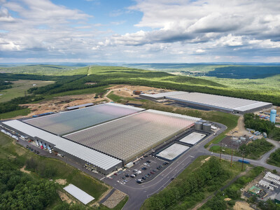 Little Leaf Farms announces further expansion in McAdoo, PA with the addition of its third 10-acre greenhouse, opening this fall. Credit: Brian Riedel.
