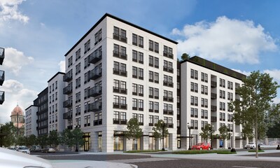 Millhouse, a new apartment community in Slabtown, is accepting leases for a mid-summer opening. It is a charming boutique community with an elevated feel.