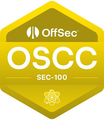 Emblema de certificação OffSec CyberCore - Security Essentials (SEC-100)