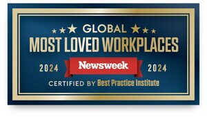 MOHEGAN NAMED TO NEWSWEEK'S LIST OF THE TOP 100 GLOBAL MOST LOVED WORKPLACES FOR 2024