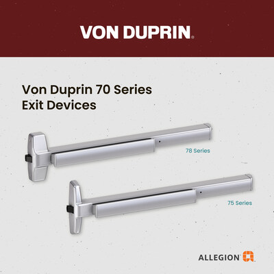 Von Duprin 70 Series Exit Devices
