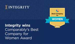 Integrity Named One of Nation's Top 100 Companies for Women in the Workplace