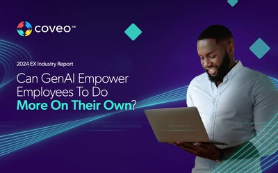 2024 EX Industry Report - Can GenAI Empower Employees To Do More On Their Own? (CNW Group/Coveo Solutions Inc.)