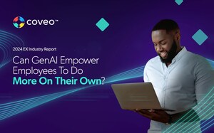 Coveo's 2024 EX Industry Report Highlights GenAI's Potential to Transform Digital Workplaces and Boost Employee Proficiency