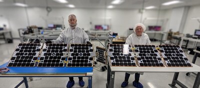 Solar Array Wings (Courtesy of Astro Digital)