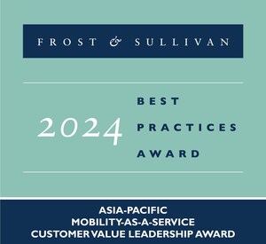 Asia Mobiliti Applauded by Frost &amp; Sullivan for Powering Intelligent Urban Mobility and Offering Customer Value with Its MaaS Solutions
