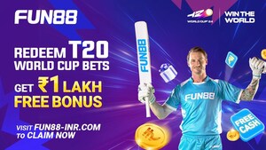 Fun88 Apresenta Ofertas Especiais da Copa do Mundo T20; Bônus Seguros de até ₹1 Lakh
