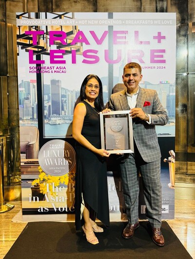Millennium Hotels and Resorts Clinches The Second Prize for ‘Best Hotel Loyalty Programmes in 2024 [Asia Pacific]’ at the Travel + Leisure Southeast Asia’s Luxury Awards (PRNewsfoto/Millennium Hotels and Resorts)